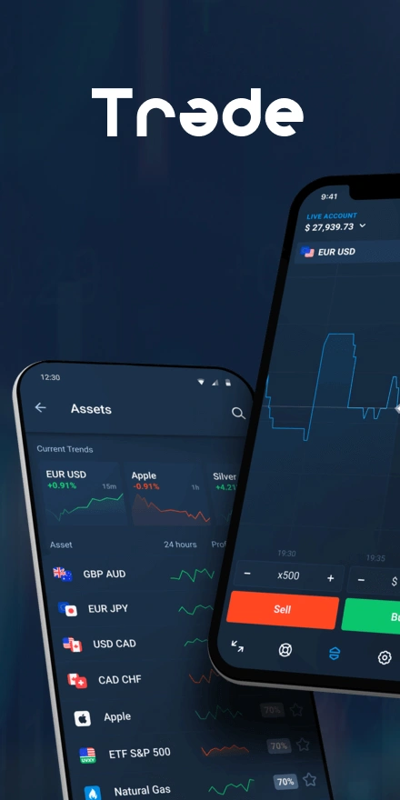 Binomo Trading Screenshot